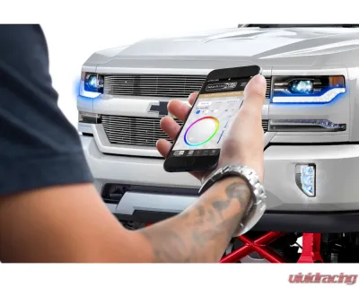 Headlight Revolution Profile Set Pixel DRL Boards Chevrolet Silverado 2016-2018 - LED331