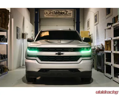 Headlight Revolution Profile Set Pixel DRL Boards Chevrolet Silverado 2016-2018 - LED331