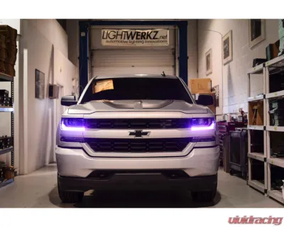Headlight Revolution Profile Set Pixel DRL Boards Chevrolet Silverado 2016-2018 - LED331