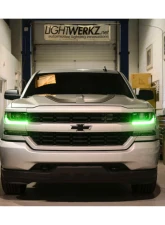 Headlight Revolution Profile Set Pixel DRL Boards Chevrolet Silverado 2016-2018                                     - LED331 - Image 7