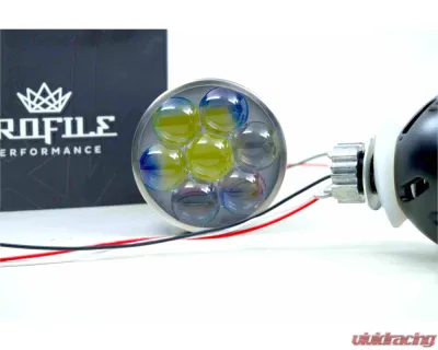 Headlight Revolution Profile RGBW DRL Hi-Lens 2.0 LED High Beam - LED344