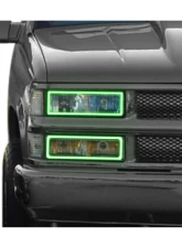 Headlight Revolution Profile Prism Fitted Halos Kit Nissan Titan 2016-2017                                     - LED38 - Image 6