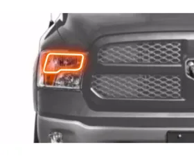 Headlight Revolution Profile Prism Fitted Halos Kit with Quad Headlights Chevrolet Silverado 2003-2006