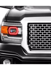 Headlight Revolution Profile Prism Halo with Driver GMC Sierra 2014-2015                                     - LED58 - Image 5