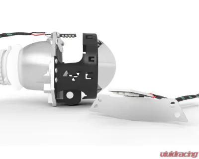 Headlight Revolution Red Profile OneColor Demon Eye - LED762