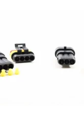 Headlight Revolution Acme 2 Pin AMP Male Connector                                     - WP511 - Image 2