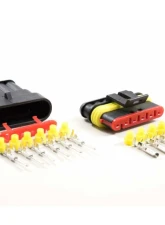 Headlight Revolution Acme 2 Pin AMP Male Connector                                     - WP511 - Image 3