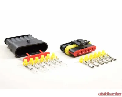 Headlight Revolution Acme 2 Pin AMP Male Connector - WP511