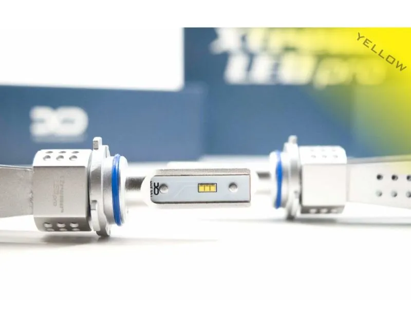 Headlight Revolution XenonDepot 9005 | HB3 Pair Yellow Xtreme LED Pro - XD.LED011