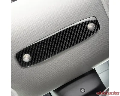 Carbonati Glossy Black Real Molded Dry Carbon Fiber Rear Reading Light Cover Tesla Model 3 2017+ - 930077