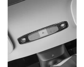 Carbonati Glossy Black Real Molded Dry Carbon Fiber Reading Light Cover Tesla Model 3 | Model Y 2017+