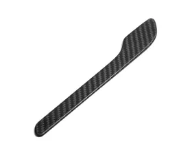 Carbonati Glossy Black Real Molded Dry Carbon Fiber Door Handle Overlay Tesla Model 3 | Model Y 2017+ 930161