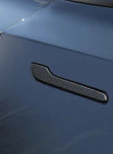 Carbonati Matte Black Real Molded Dry Carbon Fiber Door Handle Overlay Tesla Model 3 | Model Y 2017+ 930162                                     - 930162 - Image 2