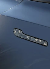Carbonati Glossy Black Real Molded Forged Carbon Fiber Door Handle Overlay Tesla Model 3 | Model Y 2017+ 930163                                     - 930163 - Image 2