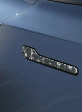 Carbonati Matte Black Real Molded Forged Carbon Fiber Door Handle Overlay Tesla Model 3 | Model Y 2017+ 930164                                     - 930164 - Image 2