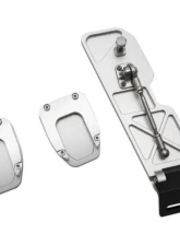 Numeric Racing Aluminum Aircooled Adjustable Pedal Set w/o Logo Porsche All Models 1965-1989                                     - NM511-AL-NL - Image 2