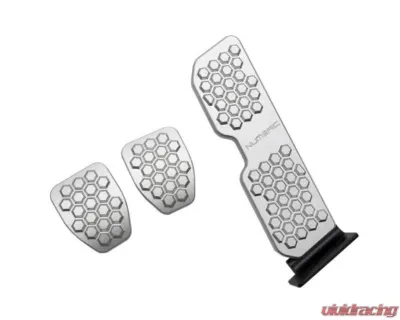 Numeric Racing Black Aircooled Adjustable Pedal Set w/ Logo Porsche 964 | 993 1989-1998 - NM512-BLK
