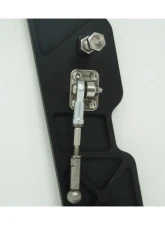 Numeric Racing Black Aircooled Adjustable Pedal Set w/ Logo Porsche 964 | 993 1989-1998                                     - NM512-BLK - Image 3