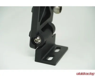 Numeric Racing Black Aircooled Adjustable Pedal Set w/ Logo Porsche 964 | 993 1989-1998 - NM512-BLK