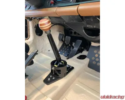 Numeric Racing Black Aircooled Adjustable Pedal Set w/ Logo Porsche 964 | 993 1989-1998 - NM512-BLK