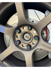 Paragon Performance Black 343x32mm Rotor Alcon Front Big Brake Kit Honda 8-11th Gen Civic 2006+                                     - PBK.50.055.343.320.1.P2.F - Image 5