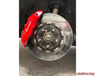 Paragon Brakes Pair Front Replacement Rotors w/ OEM Hats - PRK.021.350.320.20100.05.03.F