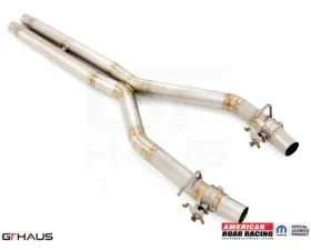 Meisterschaft SUS Resonator Delete Section 2 Catback X-Pipe w/ Factory Control Dodge Charger Sedan Redeye 2020-2022