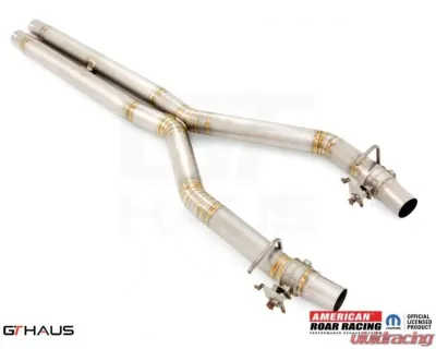 Meisterschaft SUS Resonator Delete Section 2 Catback X-Pipe w/ Factory Control Dodge Charger Sedan Redeye 2020-2022 - DD0133005