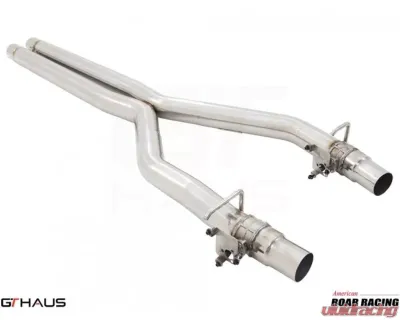Meisterschaft SUS Section 2 Catback X-pipe w/ Factory Control Resonator Delete Section Dodge Challenger 6.2 | 6.4 V8 2015+ - DD0143001