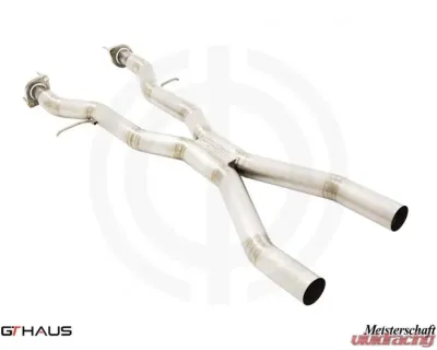 Meisterschaft Titanium Section 2 Catback X-pipe Resonator Delete Section Dodge Durango R/T 5.7 HEMI V8 2012+ - DD0411002