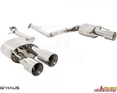 Meisterschaft Stainless Steel GTS Ultimate Sport Performance Exhaust w/ 4x102mm Round Split Tips Lexus IS 500 V8 2021+ - LE0721506