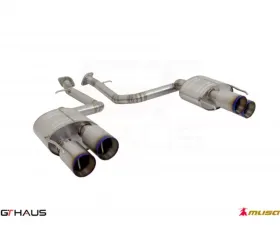 Meisterschaft Titanium GTS Ultimate Sport Performance Exhaust w/ 4x102mm Round Split Tips Lexus IS 500 V8 2021+