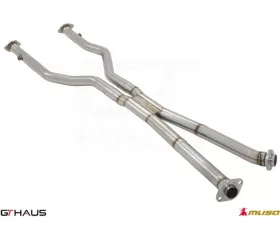 Meisterschaft Front & Mid Section Stainless Steel Cat-Back LSR Pipe