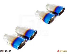 Meisterschaft Titanium 4x120x80mm Oval Tip Upgrade