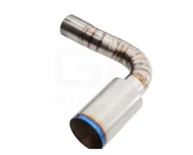 Meisterschaft Titanium Arms Tips Round Split Exhaust for Volkswagen 2x102mm