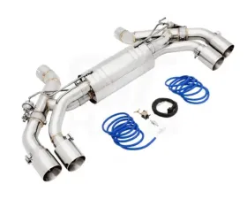 Meisterschaft 4x102mm SUS/GTC-VC Exhaust Heat Baked Dry Carbon Tips