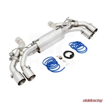 Meisterschaft 4x102mm SUS/GTC-VC Exhaust Heat Baked Dry Carbon Tips - 12bm781160-SUS-CFTIPS
