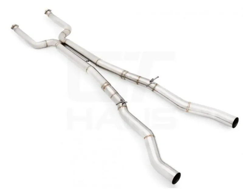 Meisterschaft LSR Mid Resonator Delete Pipes Full Catback Pipe 90mm Piping SUS BMW G90 M5 2025 - 12bm7813001