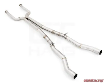 Meisterschaft LSR Mid Resonator Delete Pipes Full Catback Pipe 90mm Piping SUS BMW G90 M5 2025 - 12bm7813001