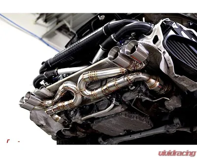 Meisterschaft Stainless Steel SGT Exhaust with OE Tips for Porsche 992 Carrera 2019-2024 - 12PO1611400