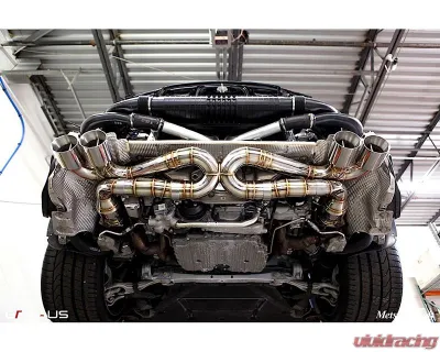 Meisterschaft Stainless Steel SGT Exhaust with OE Tips for Porsche 992 Carrera 2019-2024 - 12PO1611400
