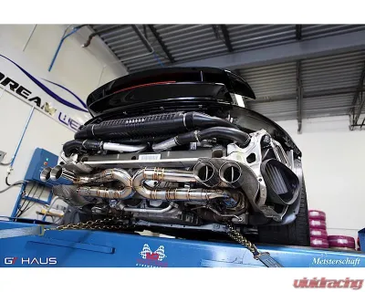 Meisterschaft Stainless Steel SGT Exhaust with OE Tips for Porsche 992 Carrera 2019-2024 - 12PO1611400
