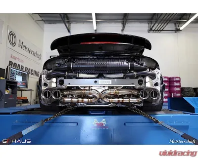 Meisterschaft Stainless Steel SGT Exhaust with OE Tips for Porsche 992 Carrera 2019-2024 - 12PO1611400