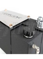 Leask-Spec Black Catch Can & Coolant Over Flow Combo Tank w/ Lines Nissan Skyline R33 / R34 GTR 1995-2002                                     - LS-R33/R34-OIL-COOLANT-BLACK - Image 3