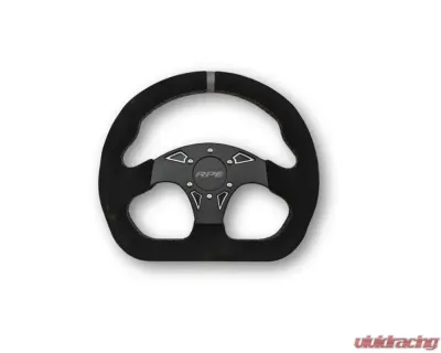 RPE-Reflex Viking Suede UTV D Type Steering Wheel Universal - RPE-AC-0122