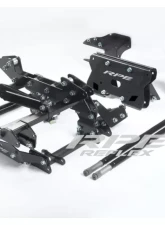 RPE-Reflex 64" to 72" All Black Raw Logo Suspension w/o Shafts Polaris RZR XP Turbo 2017                                     - RPE-SP-0057 - Image 17