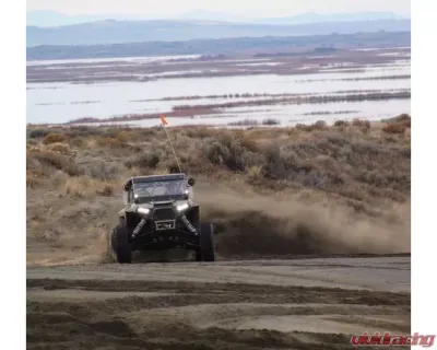 RPE-Reflex 64" to 72" All Black Raw Logo Suspension w/o Shafts Polaris RZR XP Turbo 2017 - RPE-SP-0057