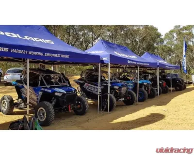 RPE-Reflex 64" to 72" All Black Raw Logo Suspension w/o Shafts Polaris RZR XP Turbo 2017 - RPE-SP-0057