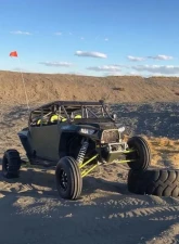RPE-Reflex 64" to 72" All Black Raw Logo Suspension w/o Shafts Polaris RZR XP Turbo 2017                                     - RPE-SP-0057 - Image 14