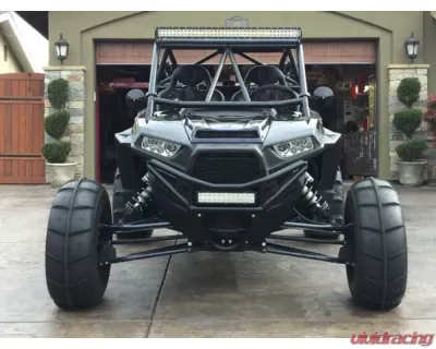 RPE-Reflex 64" to 72" All Black Raw Logo Suspension w/o Shafts Polaris RZR XP Turbo 2017 - RPE-SP-0057